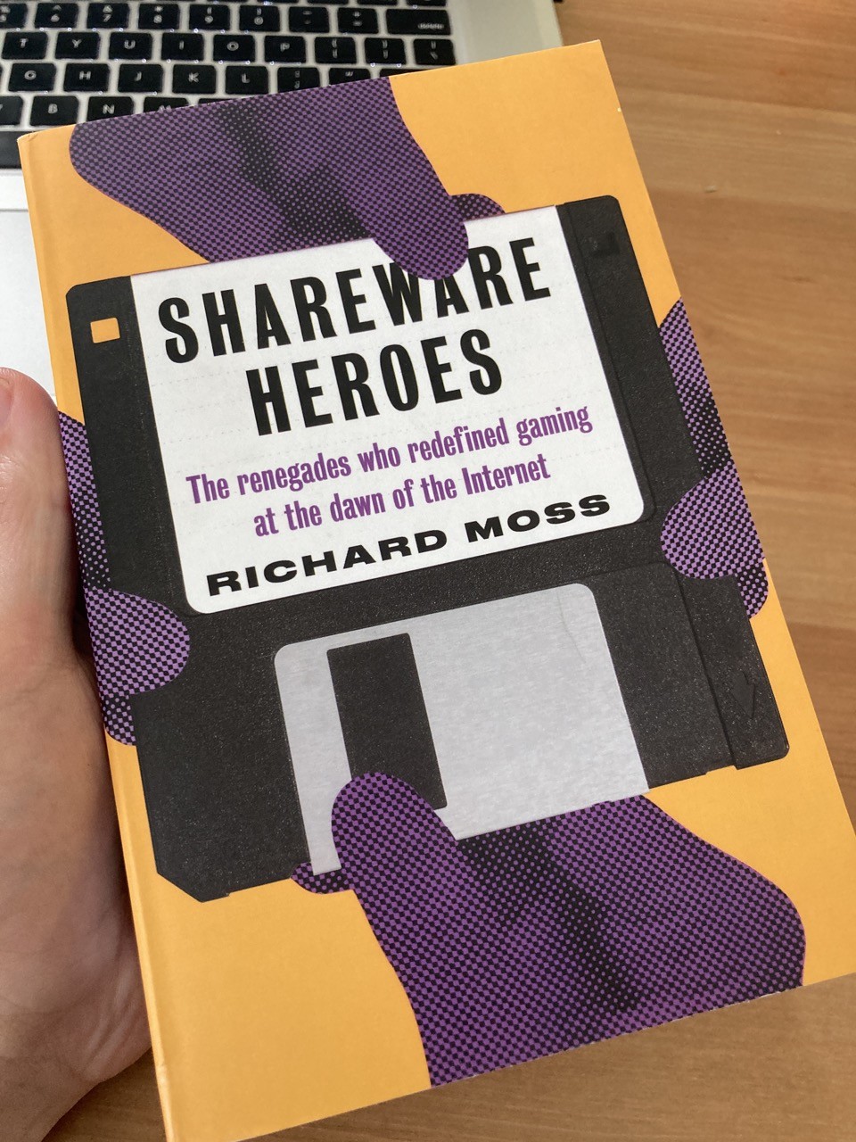 A paperback edition of Shareware Heroea: The renegades who redefined gaming at the dawn of the internet. 